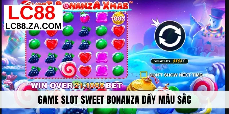 Game slot Sweet Bonanza đầy màu sắc
